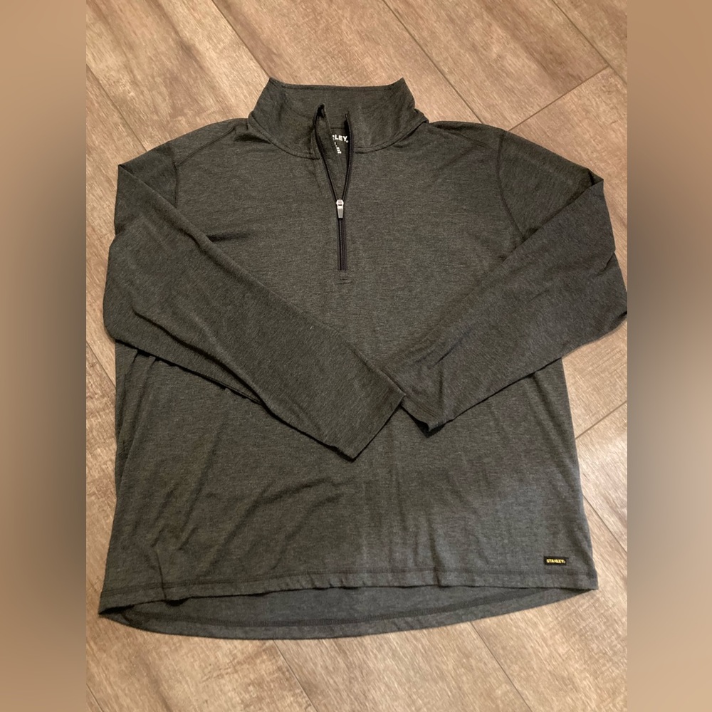 Stanley Mens XXL 1/4 zip lightweight pullover